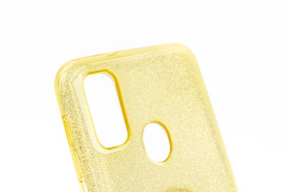 Силіконовий чохол SP Shine для Samsung M30s/M21 yellow ring for magnet