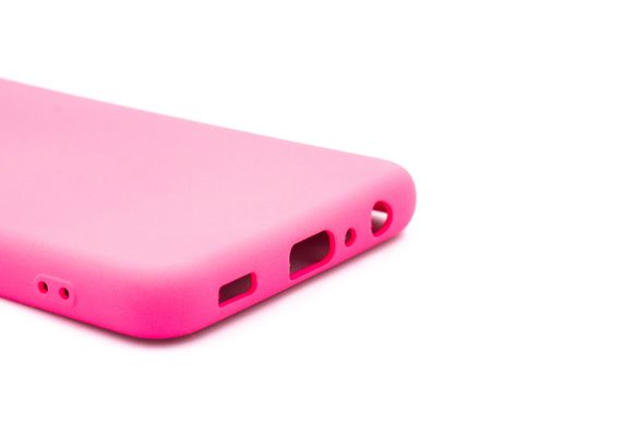 Силіконовий чохол Full Cover для Samsung A32 4G shiny pink Full Camera