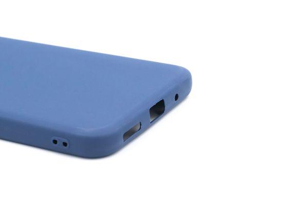 Силиконовый чехол Soft Feel для Xiaomi Redmi Note 11E blue Candy