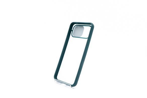 TPU чехол Camshield mate для Xiaomi Redmi 9A green шторка/защита камеры