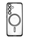 Чехол Fibra Chrome Magsafe для Samsung S23 black Full Camera