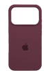 Силиконовый чехол Full Cover для iPhone 17 Pro plum