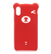 Чохол Bear для iPhone X/XS red