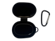 Чохол for Xiaomi Redmi AirDots / AirDots 2 силіконовий black + карабін техпак.
