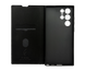 Чехол книжка FIBRA (рельеф) для Samsung S22Ultra black Full Camera