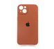 Силіконовий чохол Full Cover для iPhone 13 milk chocolate Full Camera