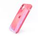 Силіконовий чохол Bright colors для iPhone 12 Pro crimson (TPU)