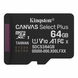 Карта пам'яті Kingston micro SDXC 64Gb Canvas Select Gen3 100R 10class
