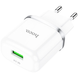 Мережевий блок живлення Hoco N43 USB-C PD/QC 30W GAN white
