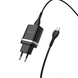 Мережевий зарядний пристрій Hoco C12Q Smart Type-C 1usb/3A/QC3.0/1m black