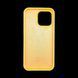 Силіконовий чохол Full Cover для iPhone 14 Pro Max neon yellow