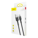 USB кабель Baseus CATKLF-CG1 Type-C 3A/2m gray-black