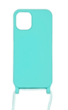 Силиконовый чехол WAVE Lanyard для iPhone 12 mini mint(green) (TPU)