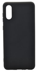 Силіконовий чохол Soft Feel для Samsung A02 black