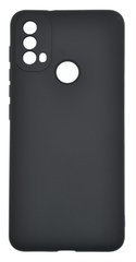 Силиконовый чехол Full Soft для Motorola E40 black Full Camera