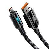 USB кабель Gelius Screen GP-UCN008 Type-C 30W 1.2m black