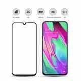 Захисне 10D скло Full Glue для Samsung A40 Black SP