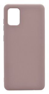 Силіконовий чохол Full Cover для Samsung A31 pink sand без logo