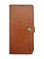 Чехол-книжка кожа для Samsung A35 5G brown Getman Gallant PU