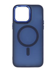 Чохол TPU+PC Space Magnetic Color with Magsafe для iPhone 14 Pro Max dark blue