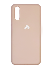 Силиконовый чехол Silicone Cover для Huawei P20 pink sand Full Protective
