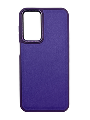 Силиконовый чехол Leather Case Classic для Samsung A15 violet