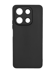 Силіконовий чохол Soft feel для Xiaomi Redmi Note 13 4G black Full Camera Epik