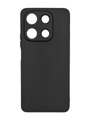 Силиконовый чехол Soft feel для Xiaomi Redmi Note 13 4G black Full Camera Epik