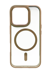 Чохол WAVE Ardor with MagSafe для iPhone 16 Pro clear desert titanium