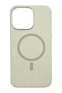 Силіконовий чохол Fibra OmniMag для iPhone 14 Pro milk white