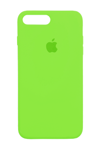 Силіконовий чохол Full Cover для iPhone 7+/8+ neon green