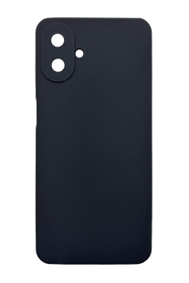 Силіконовий чохол Full Cover Lakshmi для Samsung A07 dark grey (AAA) Full Camera без logo