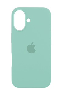 Силіконовий чохол with MagSafe для iPhone 16 aquamarine 1:1 Smart animation