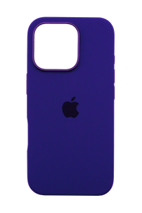 Силіконовий чохол with MagSafe для iPhone 16 Pro Max ultramarine