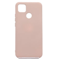 Силиконовый чехол Full Cover для Xiaomi Redmi 9C pink sand Protective without logo