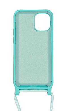 Силіконовий чохол WAVE Lanyard для iPhone 12 mini mint(green) (TPU)