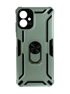 Чехол WAVE Power Magnetic для Samsung A06 dark green противоударный