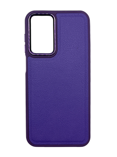 Силіконовий чохол Leather Case Classic для Samsung A15 violet