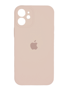 Силіконовий чохол Full Cover для iPhone 12 mini lavander Full Camera