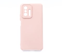 Силіконовий чохол Full Cover для Xiaomi Mi 11T/11T Pro pink sand Full Camera без logo