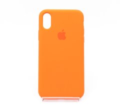 Силіконовий чохол Full Cover для iPhone X/XS orange