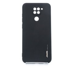 Силиконовый чехол SMTT для Xiaomi Redmi Note 9 black