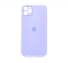 Силіконовий чохол Full Cover для iPhone 11 Pro Max lilac Fulll Camera