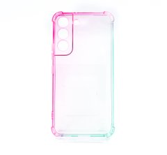 Силіконовий чохол WAVE Shine для Samsung S22 pink/turquoise