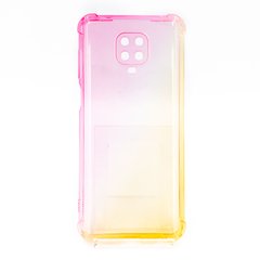 Силіконовий чохол WAVE Shine для Xiaomi Redmi Note 9s/Note 9 Pro pink/yellow