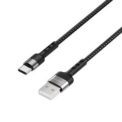 USB кабель Borofone BX34 Advantage Type-C 3A/1m black