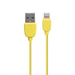 USB кабель Celebrat SKY-2i Lightning 1m yellow