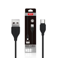 USB кабель XO NB8 micro 2.1A 1m black