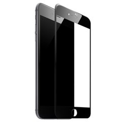 Захисне 10D 9H скло для iPhone 6 black Mobaks