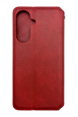 Чехол-книжка кожа для Samsung A57 5G red Getman Cubic PU